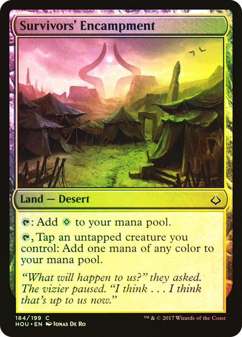 Survivors' Encampment\nHour of Devastation\nSingle\nMagic The Gathering