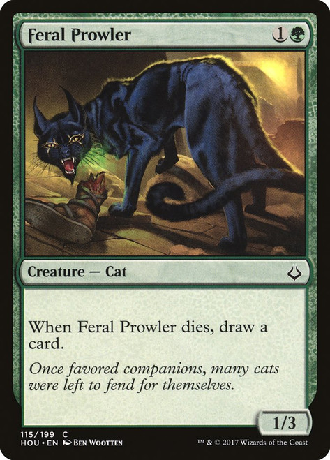 Feral Prowler\nHour of Devastation\nSingle\nMagic The Gathering