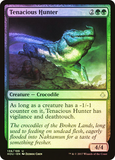 Tenacious Hunter\nHour of Devastation\nSingle\nMagic The Gathering