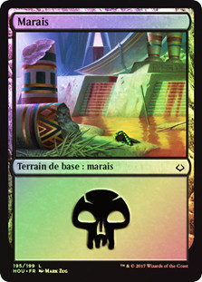 Swamp (#195)
Hour of Devastation (Foil) - French
Single
Magic The Gathering