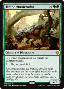Carnage Tyrant
Ixalan - Spanish
Single
Magic The Gathering
