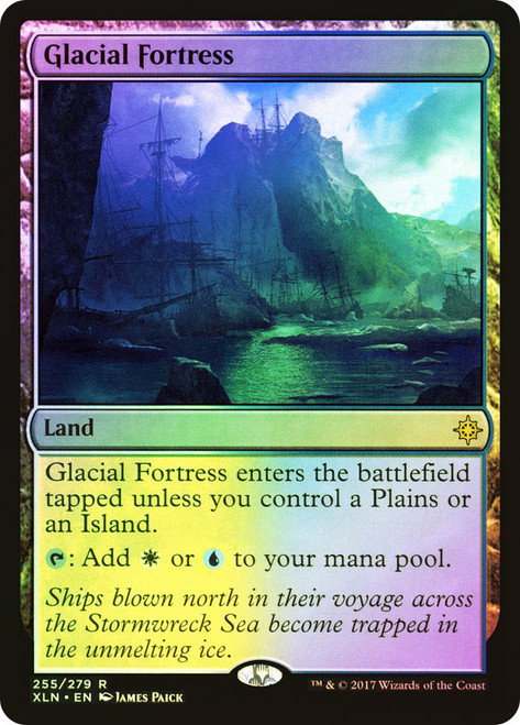 Glacial Fortress\nIxalan\nSingle\nMagic The Gathering