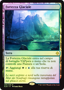 Glacial Fortress
Ixalan (Foil) - Italian
Single
Magic The Gathering