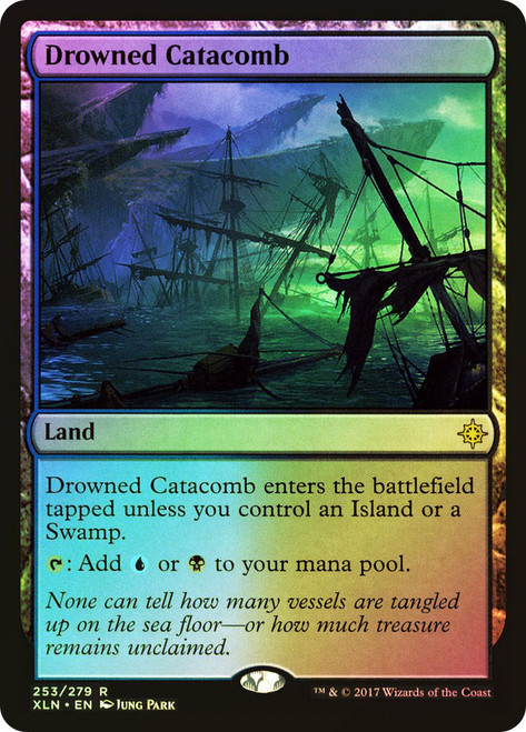 Drowned Catacomb\nIxalan\nSingle\nMagic The Gathering