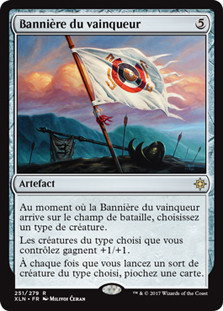 Vanquisher's Banner
Ixalan - French
Single
Magic The Gathering