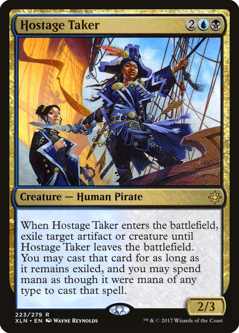 Hostage Taker\nIxalan\nSingle\nMagic The Gathering
