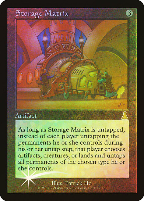 Storage Matrix\nUrza's Destiny\nSingle\nMagic The Gathering