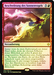 Sunbird's Invocation
Ixalan (Foil) - German
Single
Magic The Gathering