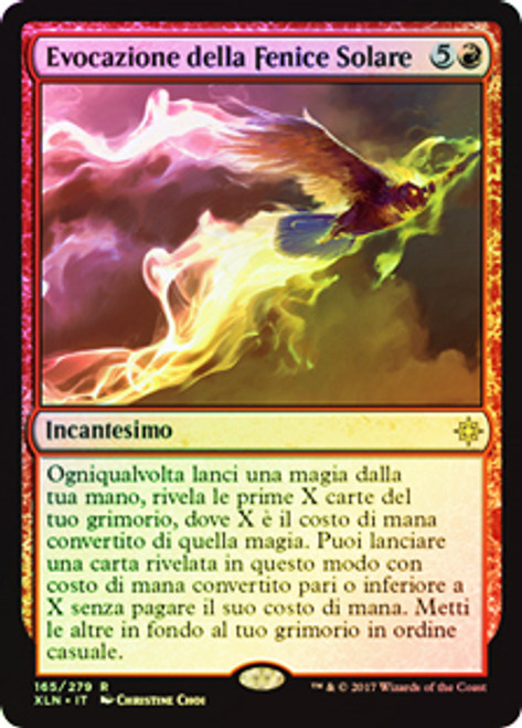Sunbird's Invocation
Ixalan (Foil) - Italian
Single
Magic The Gathering