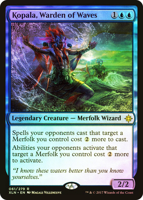 Kopala, Warden of Waves\nIxalan\nSingle\nMagic The Gathering