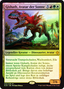 Gishath, Sun's Avatar
Ixalan (Foil) - German
Single
Magic The Gathering
