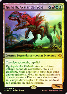 Gishath, Sun's Avatar
Ixalan (Foil) - Italian
Single
Magic The Gathering