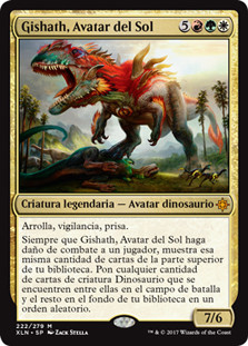 Gishath, Sun's Avatar
Ixalan - Spanish
Single
Magic The Gathering