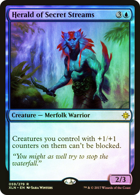 Herald of Secret Streams\nIxalan\nSingle\nMagic The Gathering