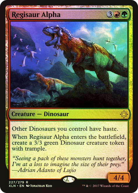 Regisaur Alpha\nIxalan\nSingle\nMagic The Gathering