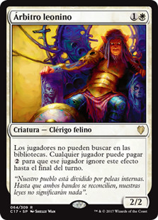 Leonin Arbiter
Commander: 2017 Edition - Spanish
Single
Magic The Gathering