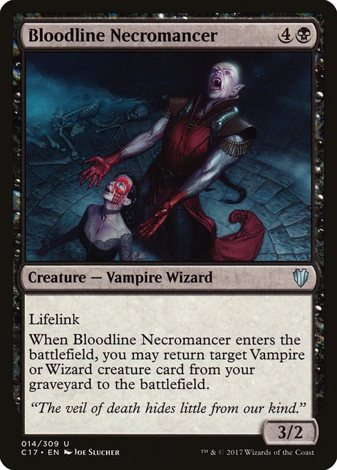 Bloodline Necromancer\nCommander: 2017 Edition\nSingle\nMagic The Gathering