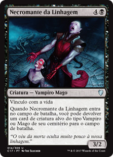 Bloodline Necromancer
Commander: 2017 Edition - Portuguese
Single
Magic The Gathering