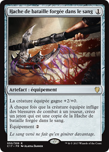 Bloodforged Battle-Axe
Commander: 2017 Edition - French
Single
Magic The Gathering
