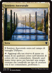 Path of Ancestry
Commander: 2017 Edition - Italian
Single
Magic The Gathering