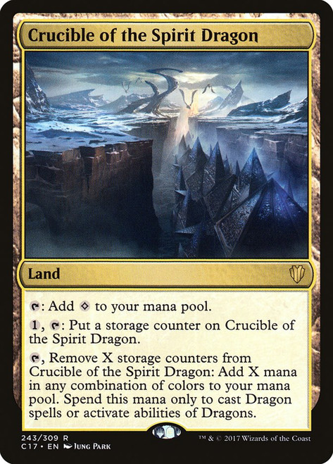 Crucible of the Spirit Dragon\nCommander: 2017 Edition\nSingle\nMagic The Gathering