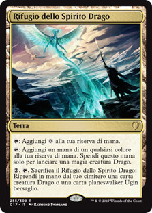 Haven of the Spirit Dragon
Commander: 2017 Edition - Italian
Single
Magic The Gathering