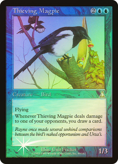 Thieving Magpie\nUrza's Destiny\nSingle\nMagic The Gathering