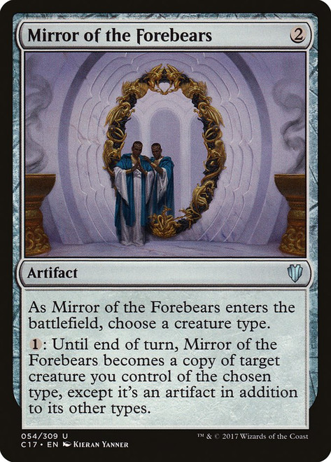 Mirror of the Forebears\nCommander: 2017 Edition\nSingle\nMagic The Gathering