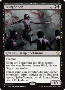 Patron of the Vein
Commander: 2017 Edition - German
Single
Magic The Gathering