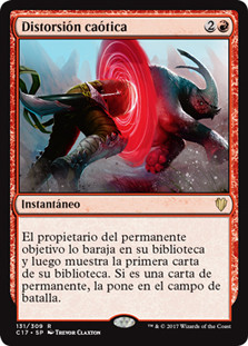 Chaos Warp
Commander: 2017 Edition - Spanish
Single
Magic The Gathering