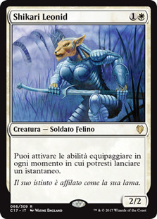 Leonin Shikari
Commander: 2017 Edition - Italian
Single
Magic The Gathering