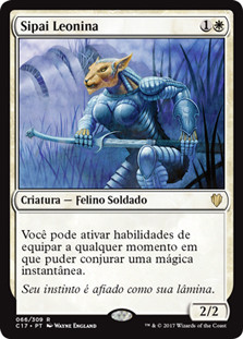 Leonin Shikari
Commander: 2017 Edition - Portuguese
Single
Magic The Gathering
