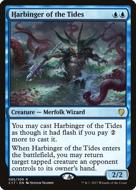 Harbinger of the Tides\nCommander: 2017 Edition\nSingle\nMagic The Gathering