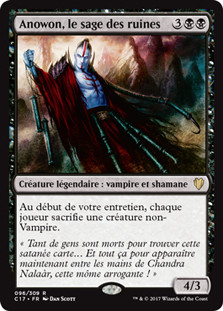 Anowon, the Ruin Sage
Commander: 2017 Edition - French
Single
Magic The Gathering