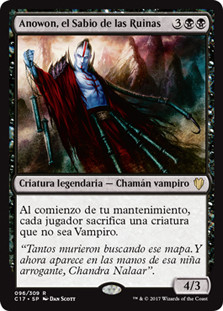 Anowon, the Ruin Sage
Commander: 2017 Edition - Spanish
Single
Magic The Gathering