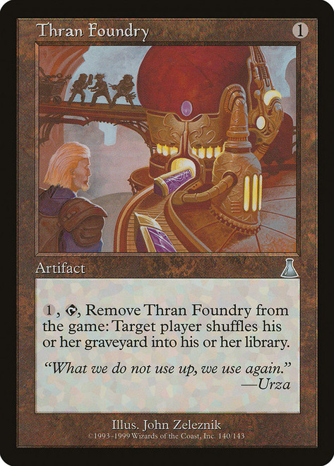 Thran Foundry\nUrza's Destiny\nSingle\nMagic The Gathering
