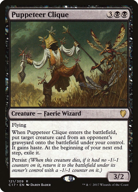 Puppeteer Clique\nCommander: 2017 Edition\nSingle\nMagic The Gathering