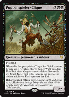 Puppeteer Clique
Commander: 2017 Edition - German
Single
Magic The Gathering