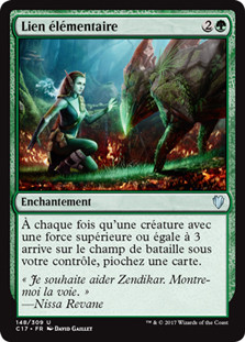 Elemental Bond
Commander: 2017 Edition - French
Single
Magic The Gathering
