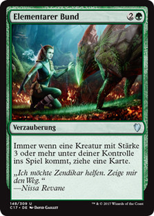 Elemental Bond
Commander: 2017 Edition - German
Single
Magic The Gathering