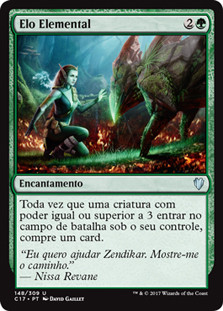 Elemental Bond
Commander: 2017 Edition - Portuguese
Single
Magic The Gathering