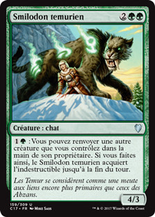 Temur Sabertooth
Commander: 2017 Edition - French
Single
Magic The Gathering