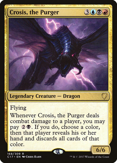 Crosis, the Purger\nCommander: 2017 Edition\nSingle\nMagic The Gathering
