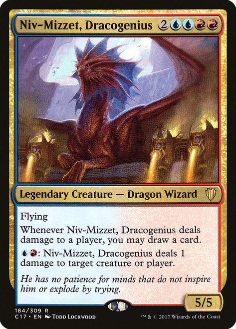 Niv-Mizzet, Dracogenius\nCommander: 2017 Edition\nSingle\nMagic The Gathering