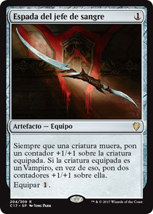 Blade of the Bloodchief
Commander: 2017 Edition - Spanish
Single
Magic The Gathering