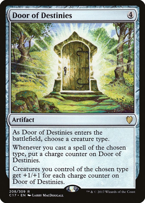 Door of Destinies\nCommander: 2017 Edition\nSingle\nMagic The Gathering