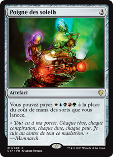 Fist of Suns
Commander: 2017 Edition - French
Single
Magic The Gathering