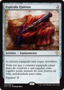 Quietus Spike
Commander: 2017 Edition - Portuguese
Single
Magic The Gathering