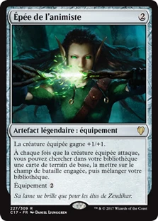 Sword of the Animist
Commander: 2017 Edition - French
Single
Magic The Gathering