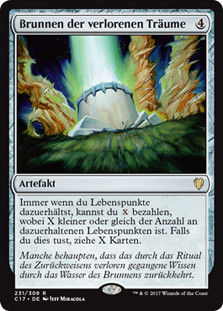Well of Lost Dreams
Commander: 2017 Edition - German
Single
Magic The Gathering
